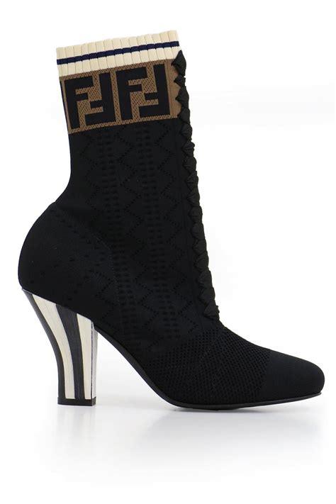 fendi black heel boots|fendi timberland boots.